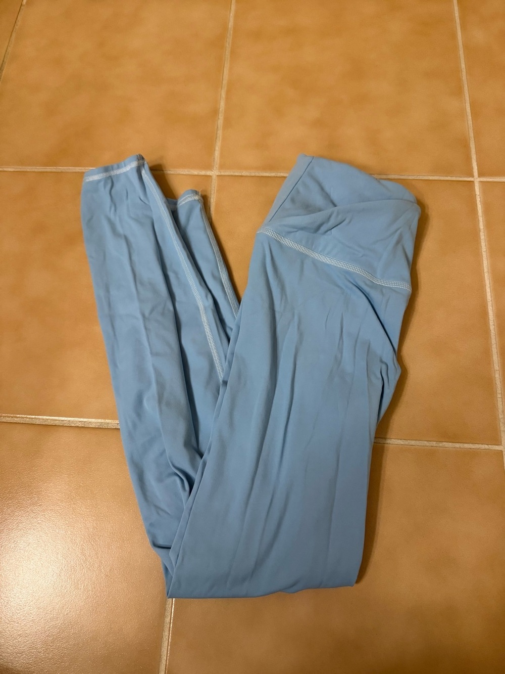 Sincerely Jules Sky Blue High-Rise Leggings